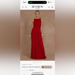 NWT Runaway The Label Nala Maxi Dress SOLD OUT ONLINE